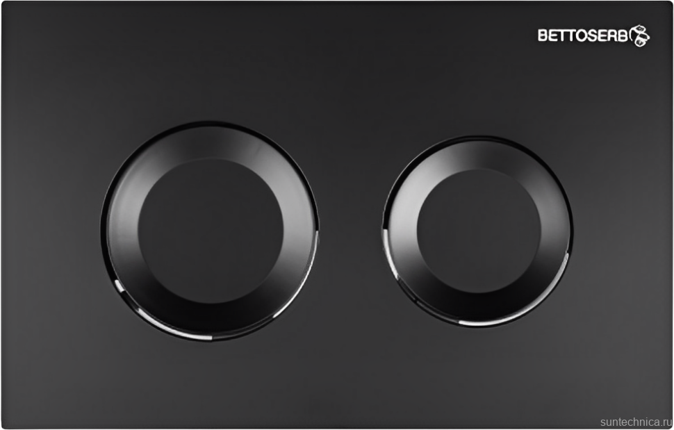 Комплект Инсталляция BETTOSERB Sava Fix Slim 40006456 + Кнопка Cool 40006467 цвет матовый черный