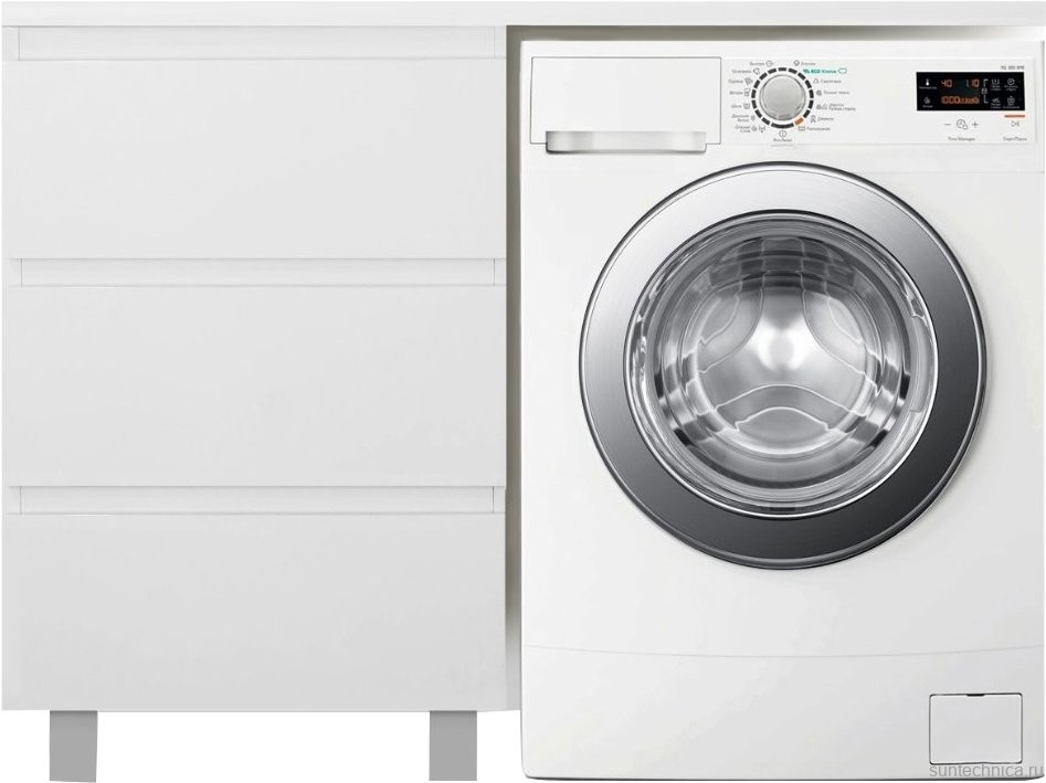 Тумба с раковиной Эстет Dallas Luxe 110 L напольная, 3 ящика