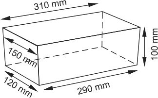 Контейнер Wasserkraft Lossa WB-120-S темно-коричневый, малый