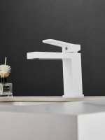 Смеситель для раковины Haiba HB10732-8 белый