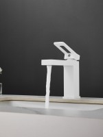 Смеситель для раковины Haiba HB10732-8 белый