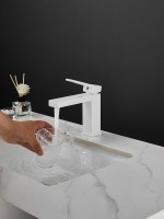 Смеситель для раковины Haiba HB10732-8 белый