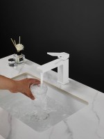 Смеситель для раковины Haiba HB10732-8 белый