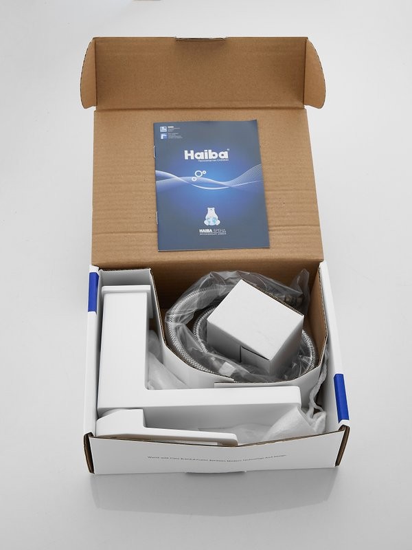 Смеситель для раковины Haiba HB10732-8 белый