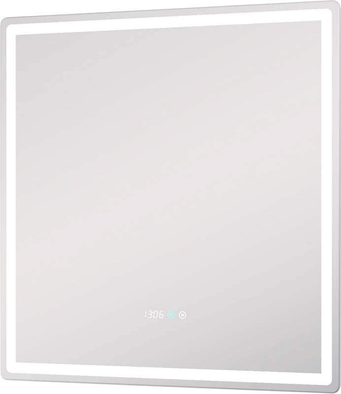Зеркало Vigo Geometry Luxe 70 с подсветкой, с антизапотевателем