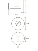 Крючок Bemeta Neo 104106065 Крючок Bemeta Neo 104106065