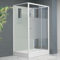 Душевая кабина RGW Andaman AN-207 100x90 см, без крыши