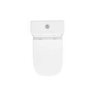 Унитаз-компакт напольный AQUATEK Optima Plus Square AQ4451-00 безободковый, с микролифтом