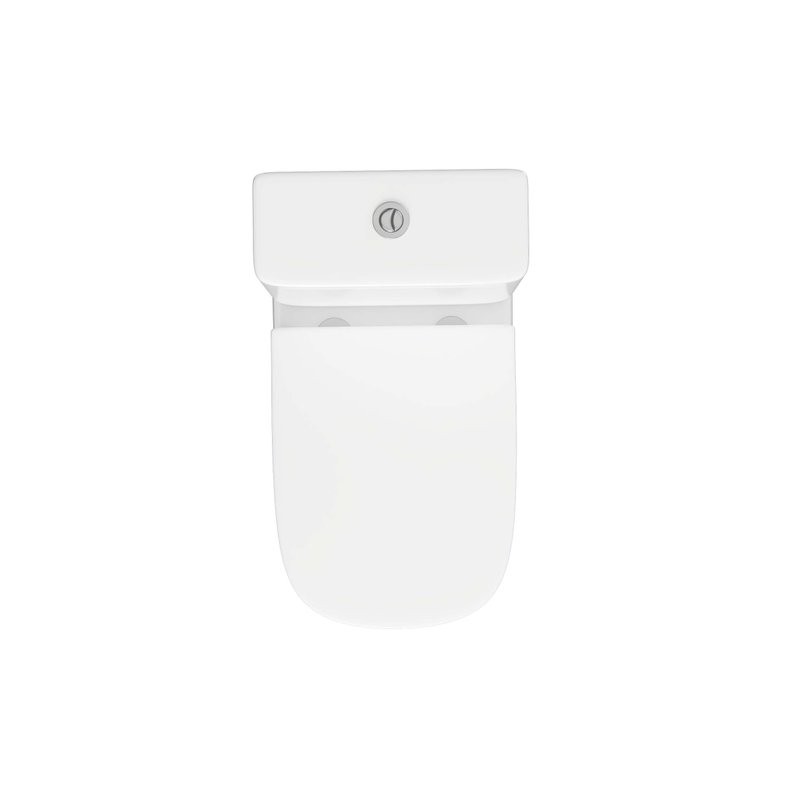 Унитаз-компакт напольный AQUATEK Optima Plus Square AQ4451-00 безободковый, с микролифтом