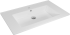Тумба с раковиной Jorno Slide 75, белая