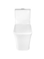 Унитаз-моноблок напольный AZARIO Stoun AZ-1109 глянцевый белый