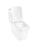 Унитаз-моноблок напольный AZARIO Stoun AZ-1109 глянцевый белый