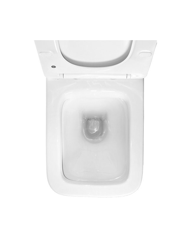 Унитаз-моноблок напольный AZARIO Stoun AZ-1109 глянцевый белый