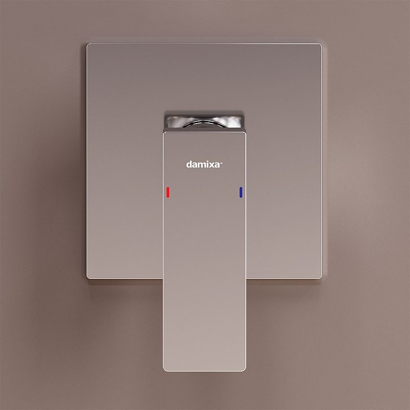 Встраиваемый смеситель для душа и ванны Damixa Gala 537500000 С ВНУТРЕННЕЙ ЧАСТЬЮ, хром