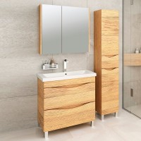 Мебель для ванной комнаты Emmy Дакота 70 рустик соломенный