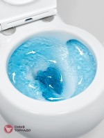 Унитаз подвесной Cezares Grande CZR-308-TH-TOR/SC безободковый, сиденье с микролифтом