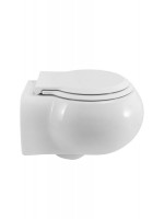 Унитаз подвесной Cezares Grande CZR-308-TH-TOR/SC безободковый, сиденье с микролифтом