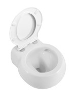 Унитаз подвесной Cezares Grande CZR-308-TH-TOR/SC безободковый, сиденье с микролифтом