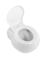 Унитаз подвесной Cezares Grande CZR-308-TH-TOR/SC безободковый, сиденье с микролифтом