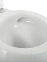 Унитаз подвесной Cezares Grande CZR-308-TH-TOR/SC безободковый, сиденье с микролифтом