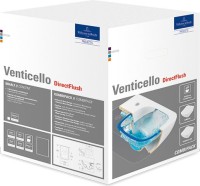 Унитаз подвесной Villeroy & Boch Venticello 4611RL01 безободковый, альпийский белый