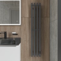 Полотенцесушитель электрический EWRIKA Пенелопа P4 120, графит