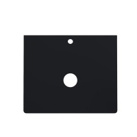 Мебель для ванной комнаты Grossman Norma 60 подвесная, белый глянец, столешница черная