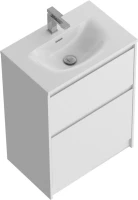 Тумба с раковиной BelBagno Kraft 39 70 напольная, bianco opaco, раковина BB-8099-3-70