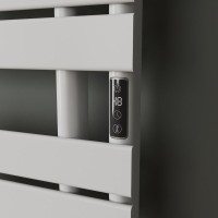 Полотенцесушитель электрический Bauedge Wind Hook AF0011 50x80 белый матовый