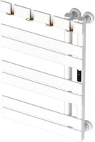 Полотенцесушитель электрический Bauedge Wind Hook AF0011 50x80 белый матовый