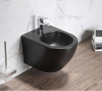 Биде подвесное Azario Grado AZ-0046-BN SP черное матовое