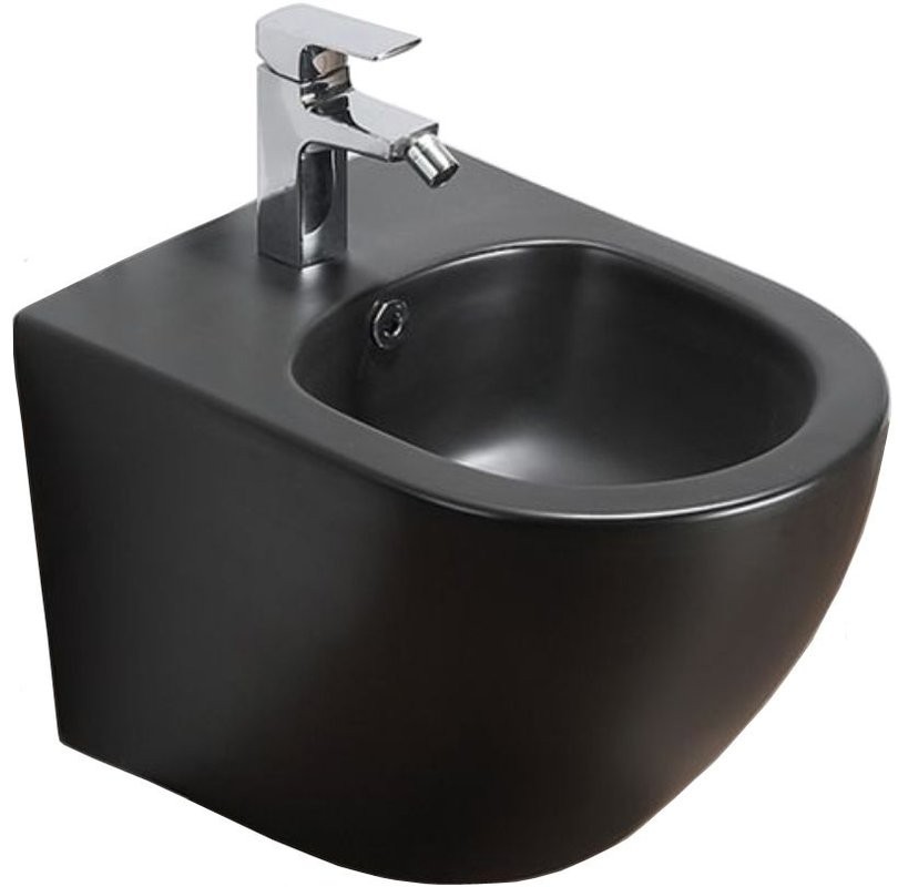 Биде подвесное Azario Grado AZ-0046-BN SP черное матовое