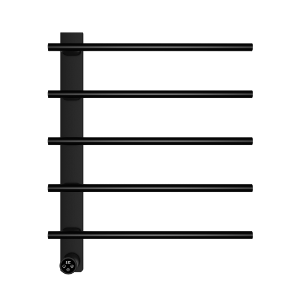 Полотенцесушитель электрический Wonzon & Woghand WW-AL345-MB черный матовый