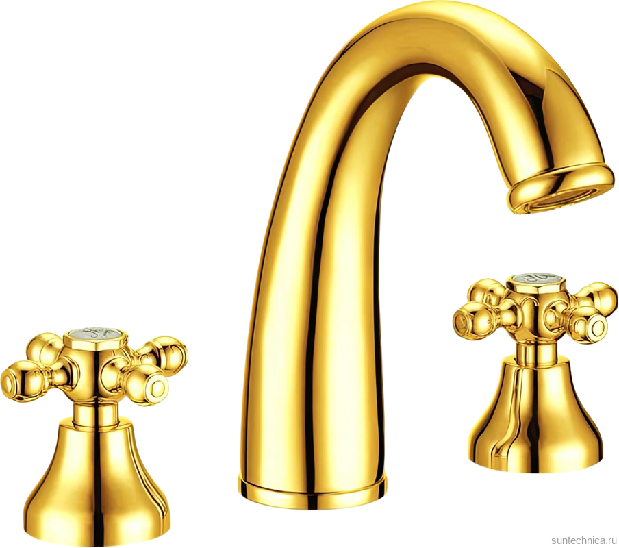 Смеситель для раковины Boheme Tradizionale Oro 297