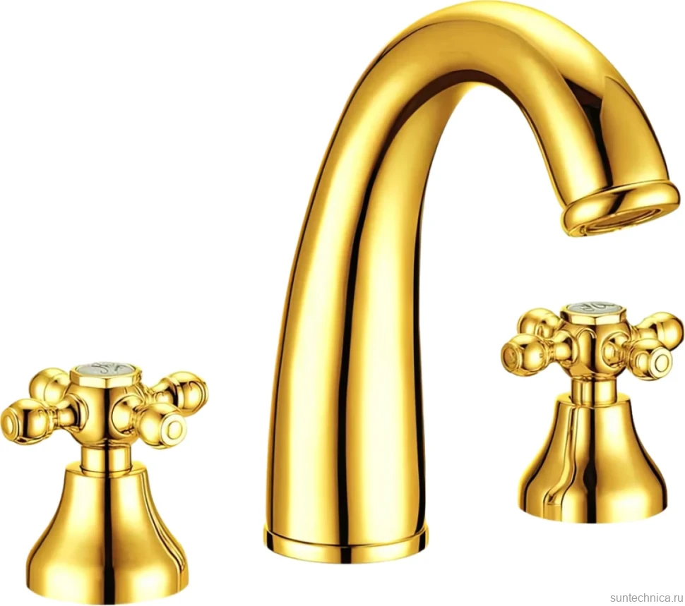 Смеситель для раковины Boheme Tradizionale Oro 297
