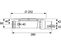 Душевой трап TECE Drainpoint S TECEdrainpoint S 360 14 00 DN 50 под плитку Душевой трап TECE Drainpoint S TECEdrainpoint S 360 14 00 DN 50 под плитку