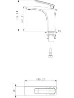 Смеситель для раковины Timo Helmi 4061/03F
