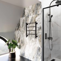 Полотенцесушитель электрический Grota Simple K RAL9005 EL 53х60, матовый черный
