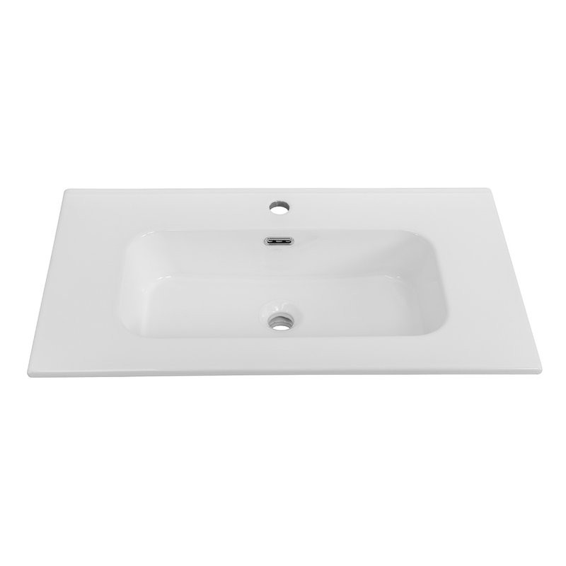 Мебель для ванной комнаты Cezares Duet 80 bianco opaco, раковина Cezares CZR-8095-80