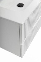 Мебель для ванной комнаты Cezares Duet 80 bianco opaco, раковина Cezares CZR-8095-80