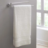 Набор Мыльница Hansgrohe Logis + Дозатор + Стакан + Полотенцедержатель 40512000 двойной + Полотенцедержатель 60 см + Ершик + Держатель с крышкой + Крючок