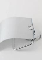Набор Мыльница Hansgrohe Logis + Дозатор + Стакан + Полотенцедержатель 40512000 двойной + Полотенцедержатель 60 см + Ершик + Держатель с крышкой + Крючок
