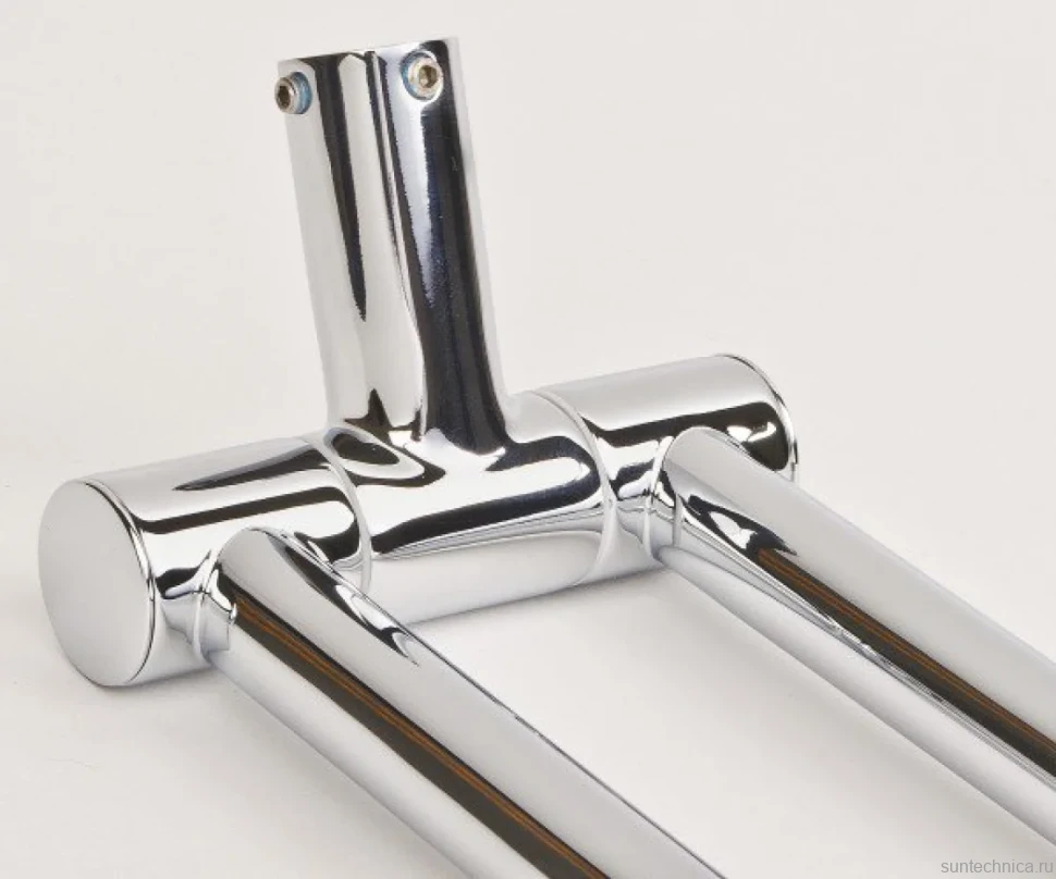 Набор Мыльница Hansgrohe Logis + Дозатор + Стакан + Полотенцедержатель 40512000 двойной + Полотенцедержатель 60 см + Ершик + Держатель с крышкой + Крючок