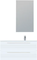 Тумба с раковиной Sanvit Соната 2-100 R 2 ящика, белая
