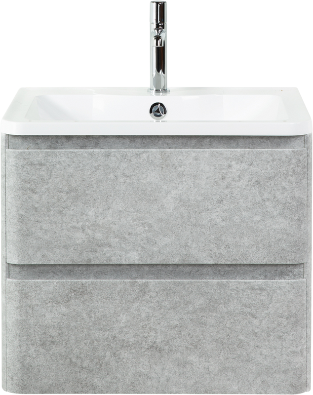Тумба с раковиной BelBagno Albano 70 подвесная, cemento verona grigio