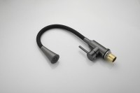 Смеситель для кухни BELZ B810 B74810-3 с гибким изливом, оружейная сталь