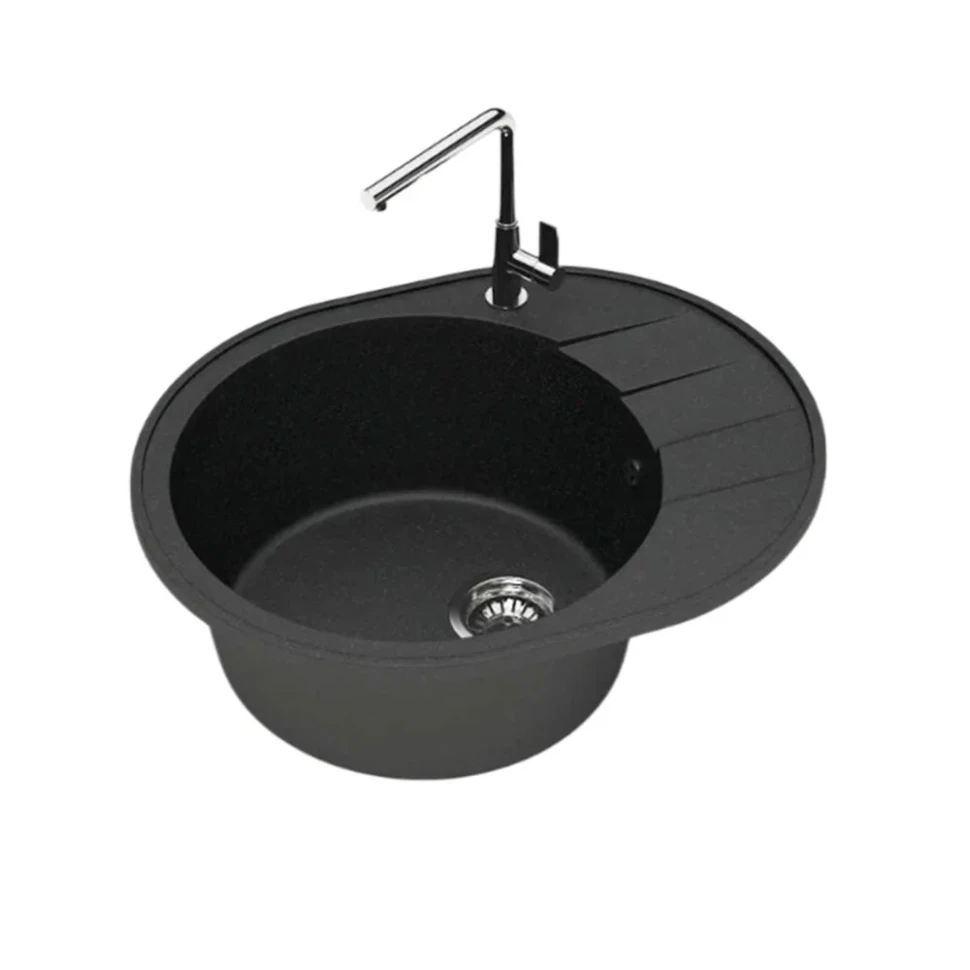 Кухонная мойка Maretti Китчен MR615-BL, черный
