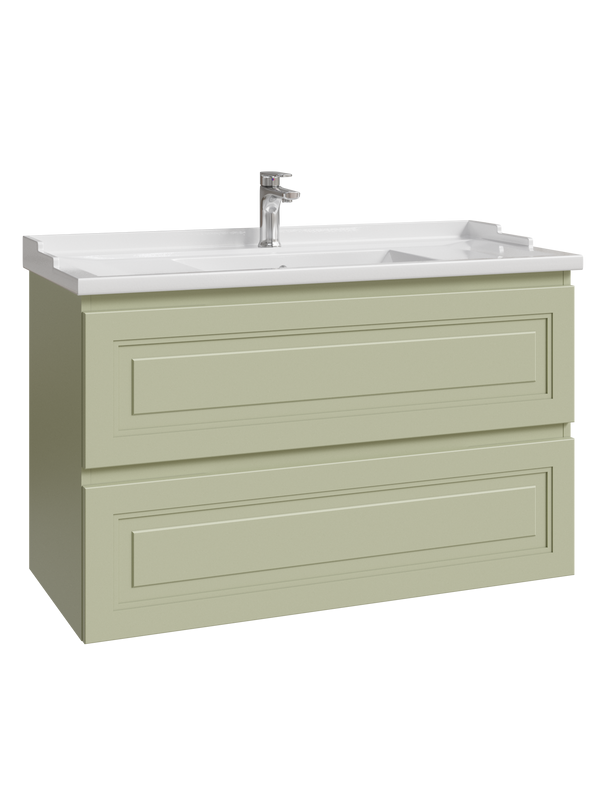 Тумба с раковиной Caprigo Wales 100 фисташка