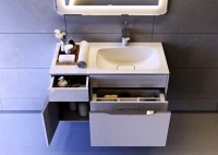 Мебель для ванной комнаты Aqwella 5 stars Malaga 90 R крафт темный