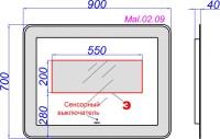 Мебель для ванной комнаты Aqwella 5 stars Malaga 90 R крафт темный
